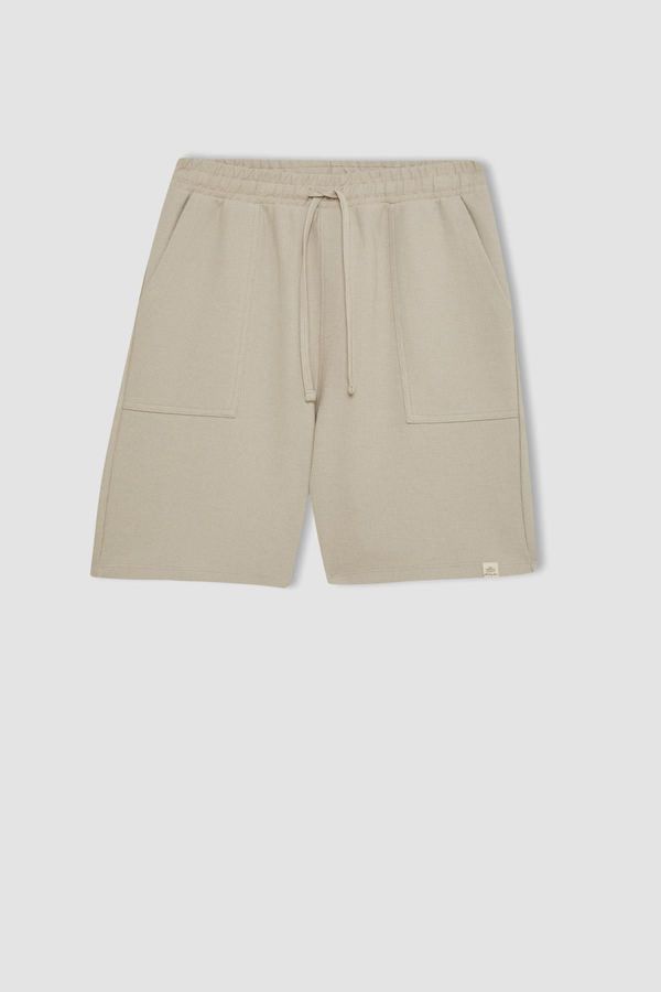 DEFACTO DEFACTO Slim Fit Elastic Waisted Shorts