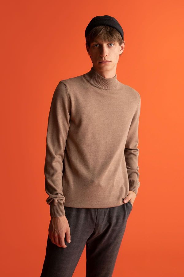 DEFACTO DEFACTO Slim Fit Half Turtleneck Knitwear Sweater