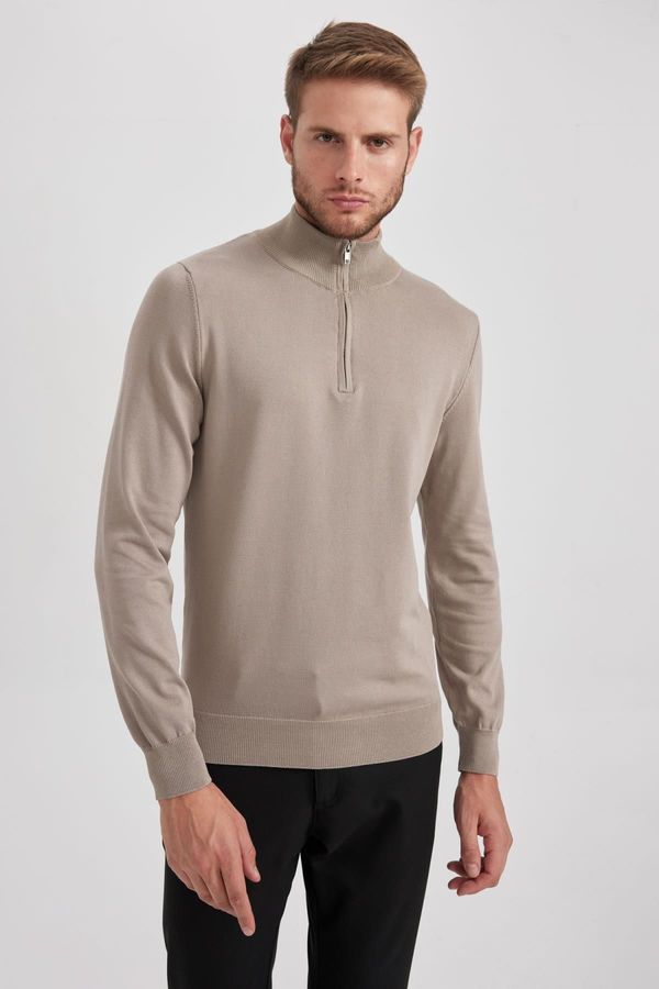 DEFACTO DEFACTO Slim Fit Half Turtleneck Sweater