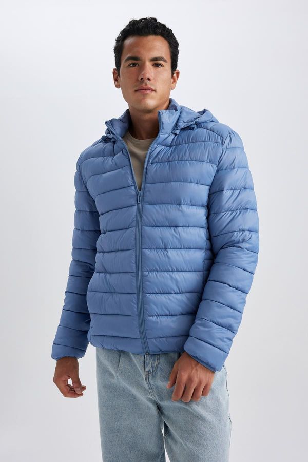 DEFACTO DEFACTO Slim Fit Hooded Puffer Jacket