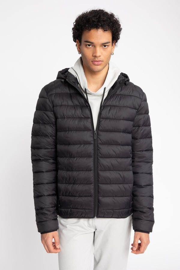 DEFACTO DEFACTO Slim Fit Hooded Puffer Jacket