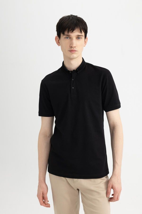 DEFACTO DEFACTO Slim Fit Polo Neck Polo T-Shirt