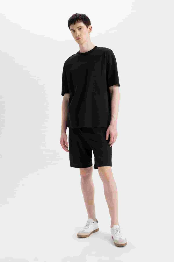 DEFACTO DEFACTO Slim Fit Slim Fit Pocket Basic Straight Shorts