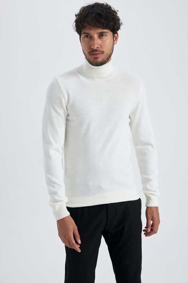 DEFACTO DEFACTO Slim Fit Turtleneck Sweater