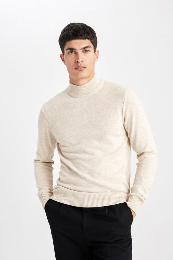 DEFACTO DEFACTO Slim Fit Turtleneck Sweater