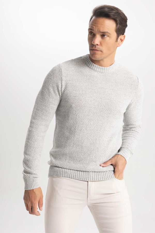 DEFACTO DEFACTO Standard Fit Crew Neck Sweater