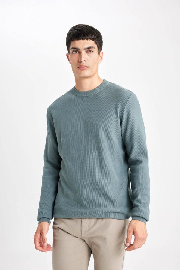 DEFACTO DEFACTO Standard Fit Crew Neck Sweater