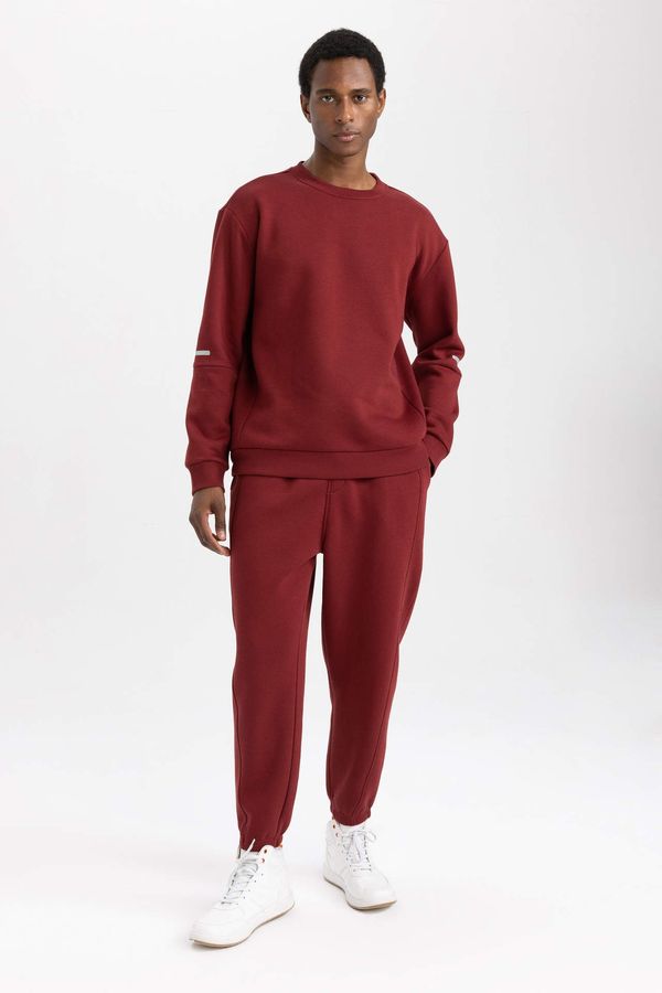 DEFACTO DEFACTO Standard Fit Thick Sweatshirt Fabric Rib Hem Jogger