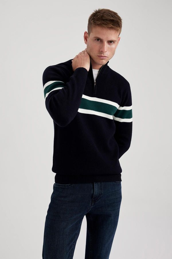 DEFACTO DEFACTO Standard Fit Turtleneck Knitwear Sweater