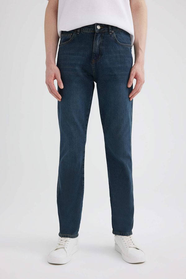 DEFACTO DEFACTO Straight Fit Normal Waist Pipe Leg Jeans