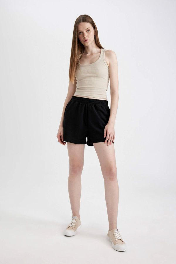 DEFACTO DEFACTO Straight Leg Basic Shorts