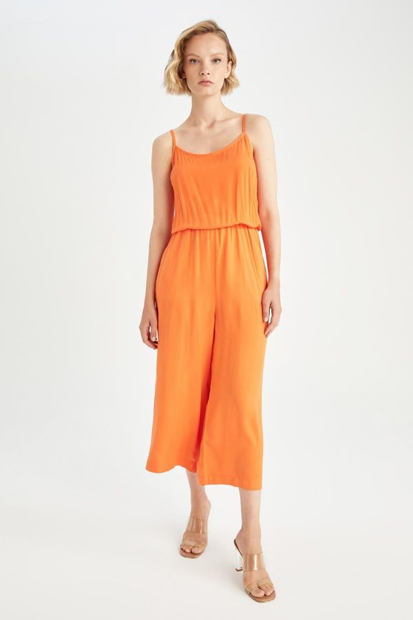 DEFACTO DEFACTO Strappy Basic Strappy Midi Jumpsuit