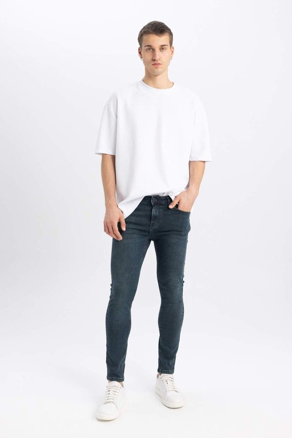 DEFACTO DEFACTO Super Skinny Extra Tight Fit Normal Waist Extra Narrow Leg Jean Trousers