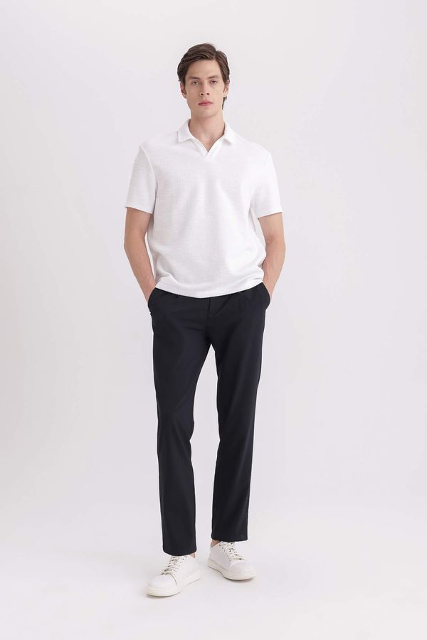 DEFACTO DEFACTO Tailored Regular Fit Straight Leg Trousers