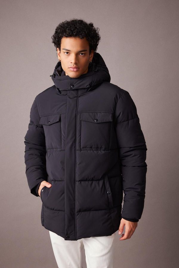 DEFACTO DEFACTO Water Repellent Regular Fit Hooded Jacket