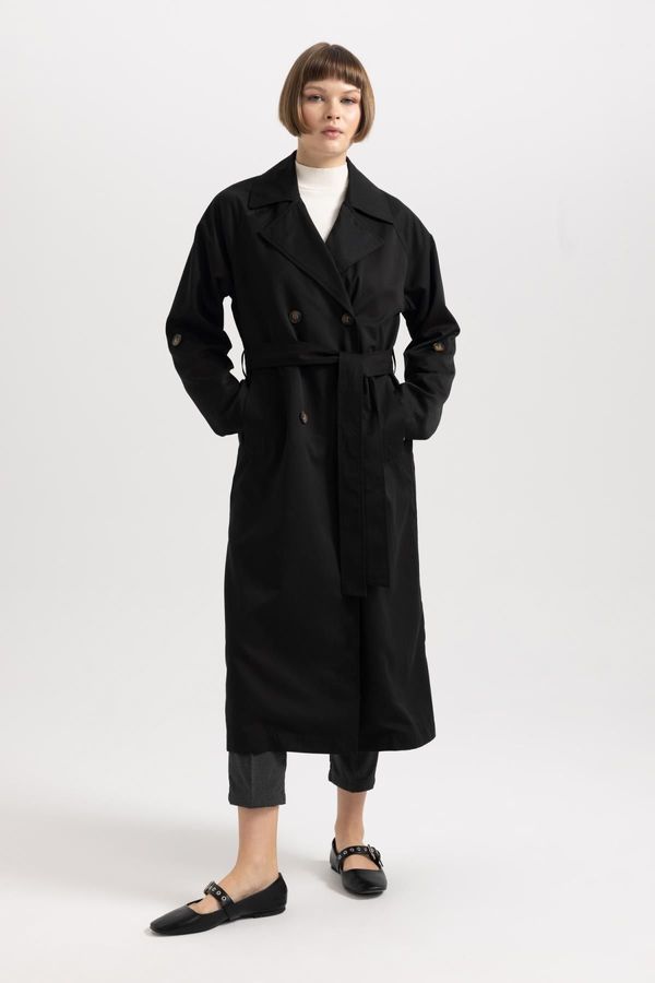 DEFACTO DEFACTO Waterproof Relax Fit Trench Coat