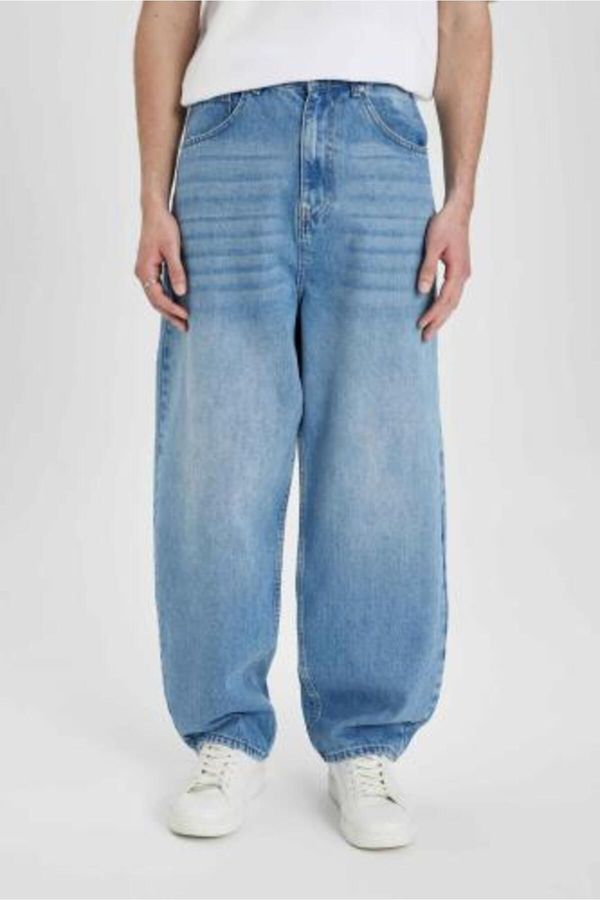 DEFACTO DEFACTO Wide Baggy Fit Wide Fit Normal Waist Wide Leg Jeans