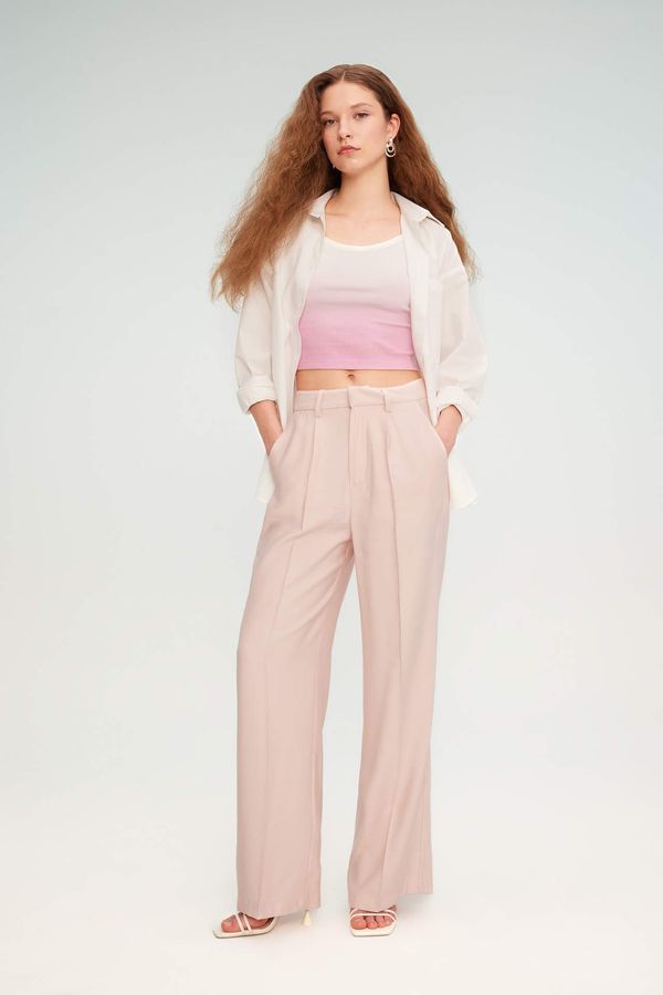 DEFACTO DEFACTO Wide Leg Wide Leg With Pockets Trousers