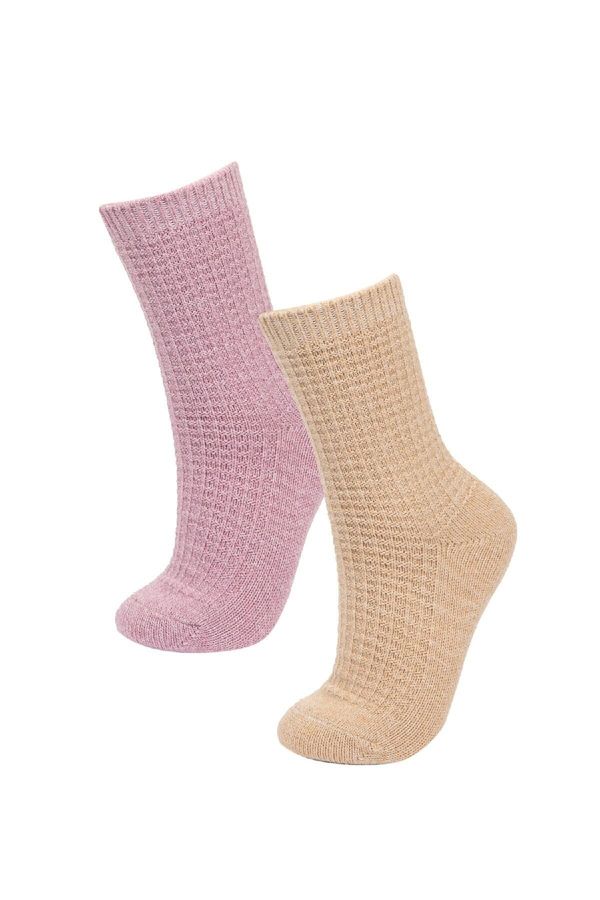 DEFACTO DEFACTO Women's 2-Piece Winter Socks