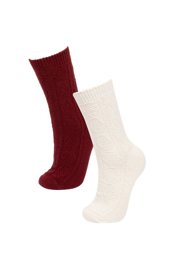 DEFACTO DEFACTO Women's 2-Piece Winter Socks