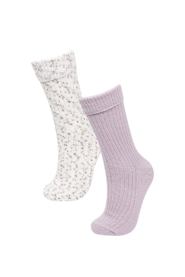 DEFACTO DEFACTO Women's 2-Piece Winter Socks