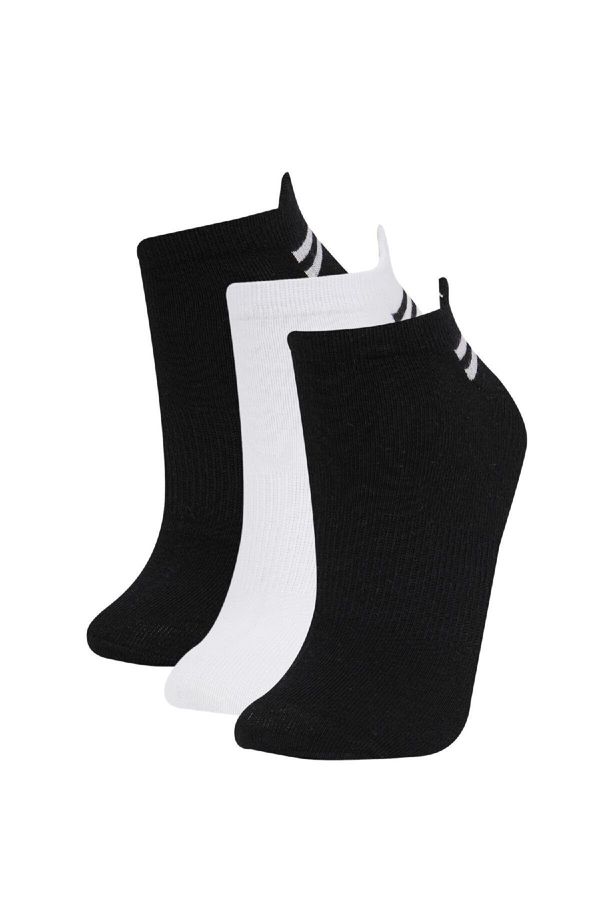 DEFACTO DEFACTO Women's 3-Pack Cotton Ankle Socks