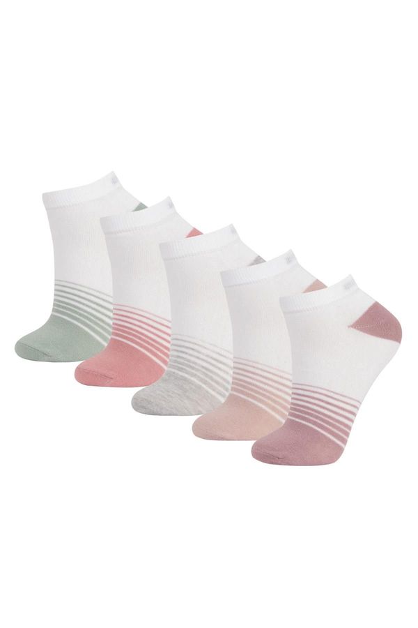 DEFACTO DEFACTO Women's 5-Pack Cotton Ankle Socks