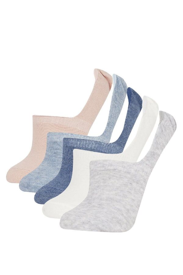 DEFACTO DEFACTO Women's 5-Pack Cotton Ballerina Socks