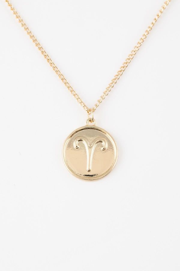 DEFACTO DEFACTO Women's Aries Gold Necklace