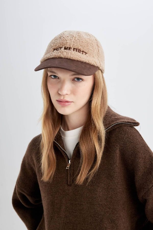 DEFACTO DEFACTO Women's Basic Cotton Cap Hat