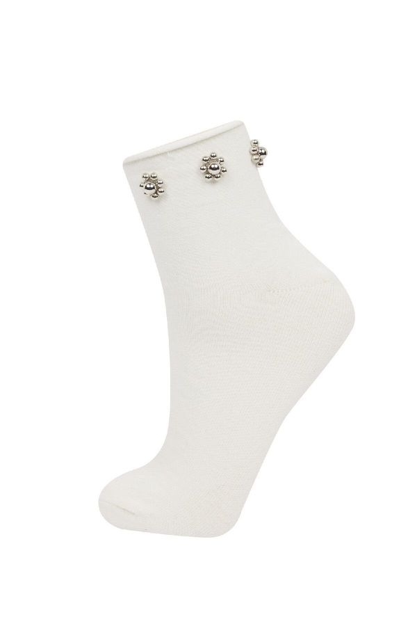 DEFACTO DEFACTO Women's Cotton Ankle Socks