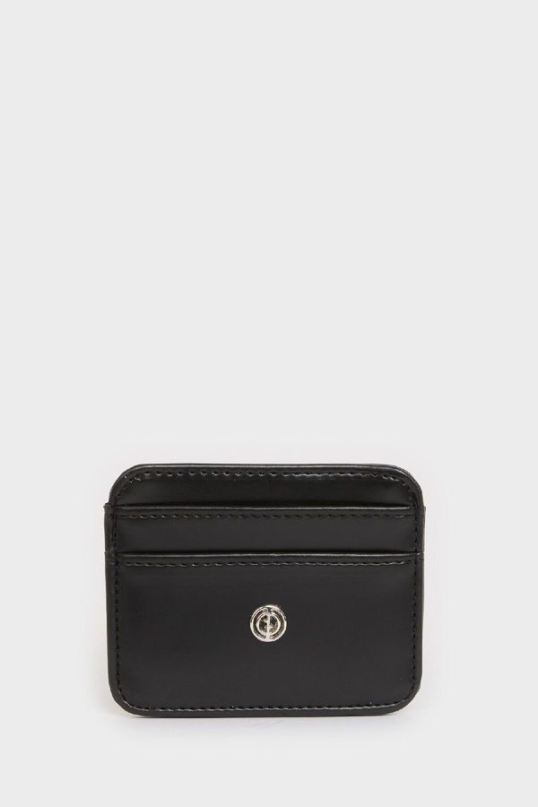 DEFACTO DEFACTO Women's Faux Leather Card Holder