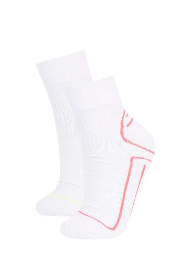 DEFACTO DEFACTO Women's Fit 2-pack Short Cotton Socks