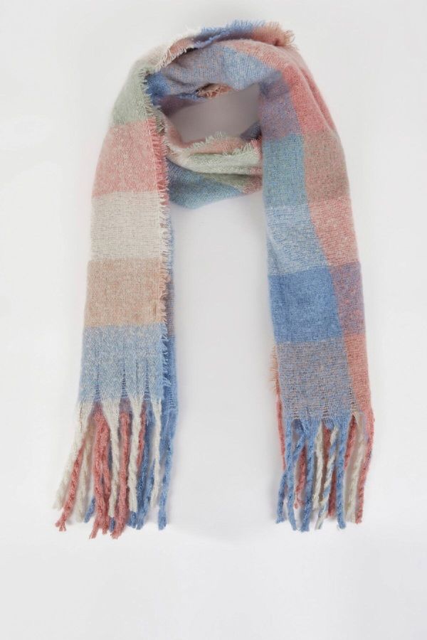 DEFACTO DEFACTO Women's Plaid Scarf