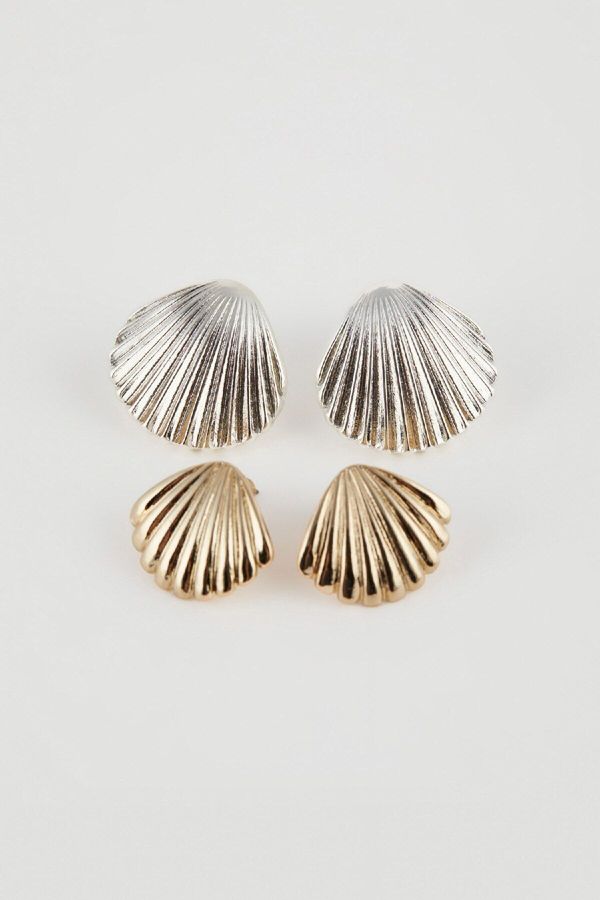 DEFACTO DEFACTO Women's Shell Earrings