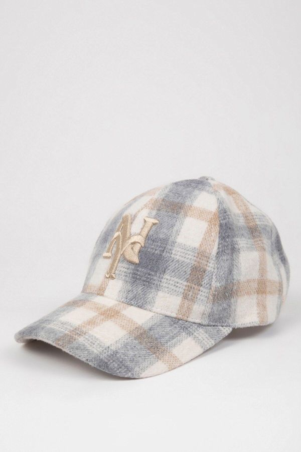 DEFACTO DEFACTO Women's Woven Cap Hat