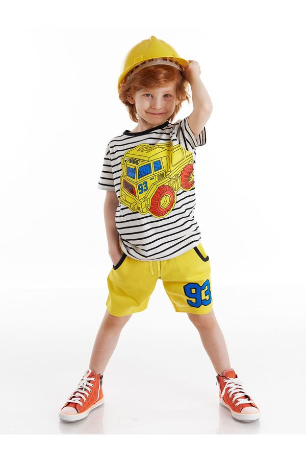 Denokids Denokids 93 Truck Boys T-shirt Shorts Set