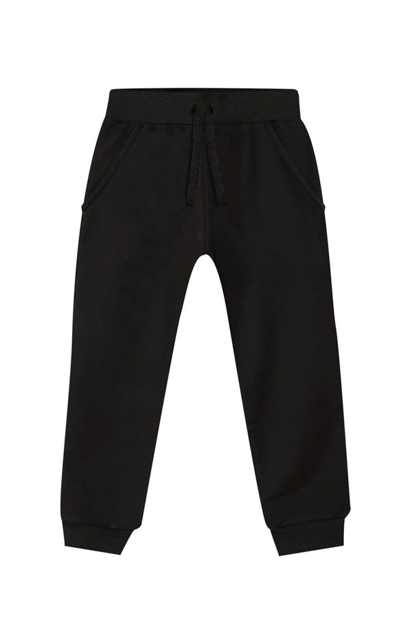 Denokids Denokids Basic Unisex Black Sweatpants