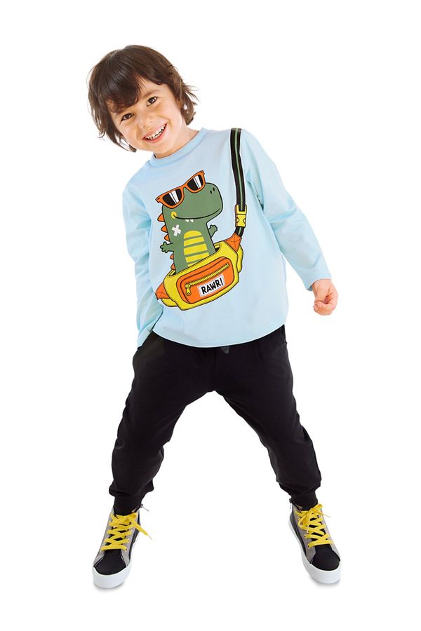 Denokids Denokids Dino Boys T-shirt Sweatpants Suit