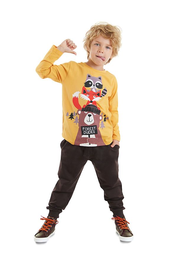 Denokids Denokids Forest Boy T-shirt Pants Suit