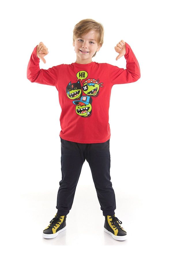 Denokids Denokids Hi Gang Boy's T-shirt Trousers Set