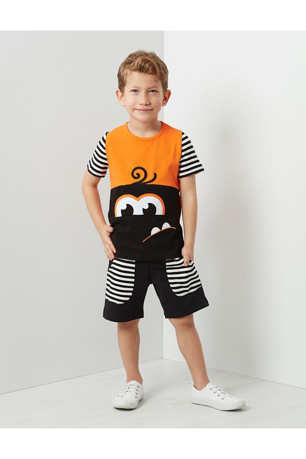 Denokids Denokids Purse Seine T-shirt Shorts Set