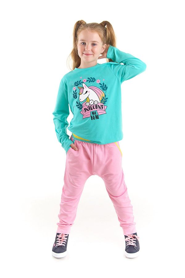 Denokids Denokids Real Unicorn Girls Kids T-shirt Pants Suit