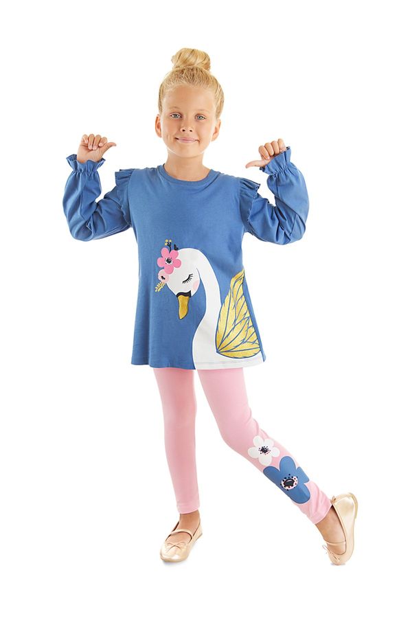 Denokids Denokids Swan Girl's Tunic Tights Set