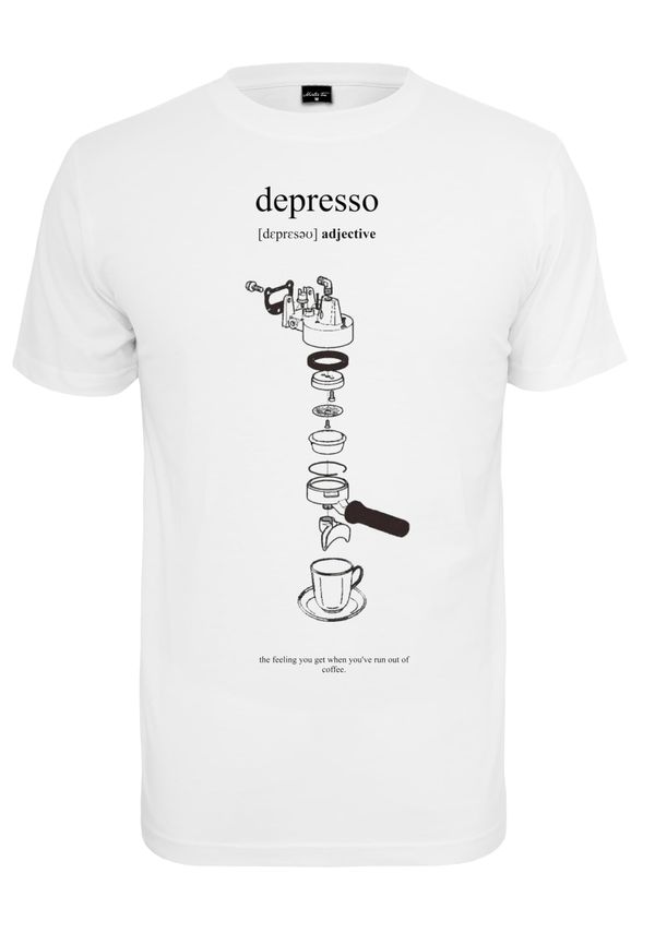 MT Men Depresso T-shirt white