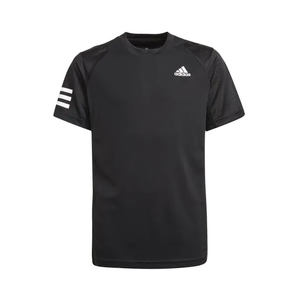 Adidas Dětské tričko adidas  Boys Club 3STR Tee Black 128 cm