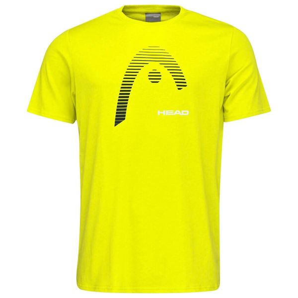 Head Dětské tričko Head  Club Carl T-Shirt Junior Yellow  140 cm