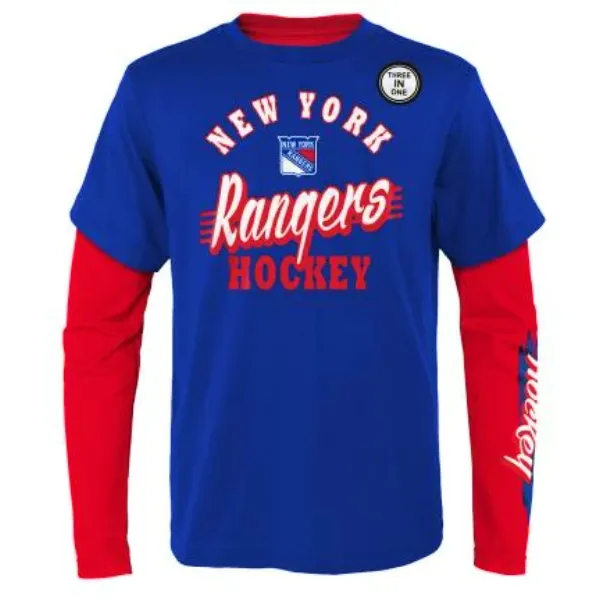 Outerstuff Dětské tričko Outerstuff  TWO MAN ADVANTAGE 3 IN 1 COMBO NEW YORK RANGERS