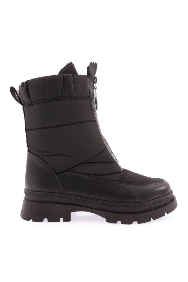 DGN DGN 007-22k Women's Front Feather Parachute Boots