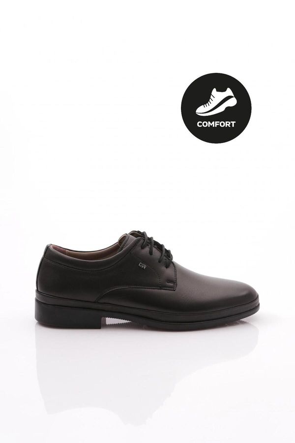 DGN DGN 107 Men's Comfort Shoes Genuine Leather Black